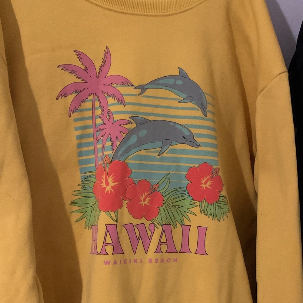 Hawaii Dolphin Sweater 
☀️🐬🌊🌴🐬☀️